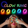 Fashionable Colorful Luminous Resin Ring