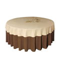 Decorative fancy pleated party table and chair cover for wedding