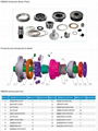 spare parts for Poclain MS02 MS05 MS08