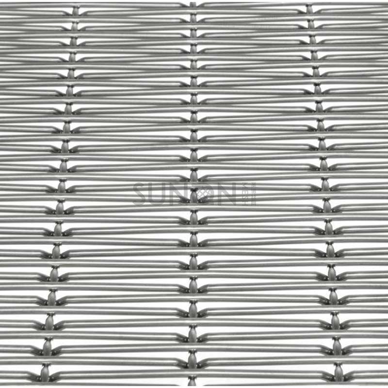 Cable Rod Architectural Wire Mesh  Decorative Metal Facade Supplier   4