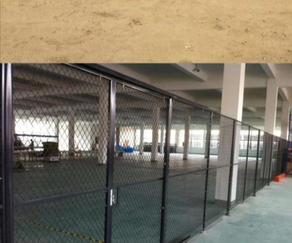 车间仓库隔离网围栏铁丝网可移动基坑井口护栏网工厂设备隔离网栅 2