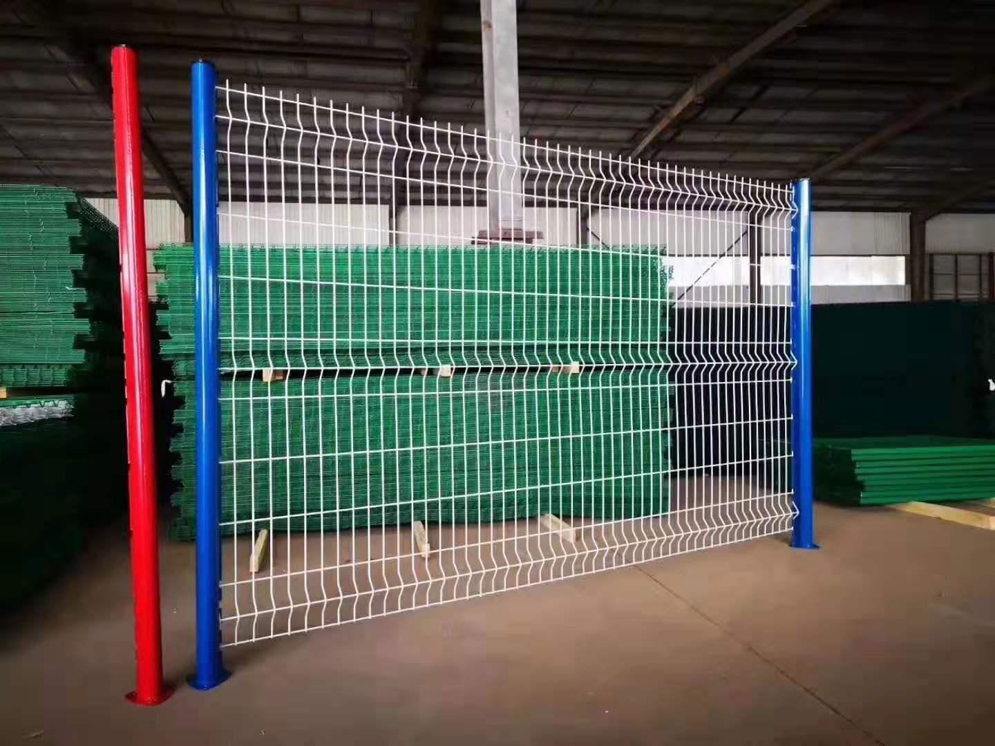 車間倉庫隔離網圍欄鐵絲網可移動基坑井口護欄網工廠設備隔離網柵 3