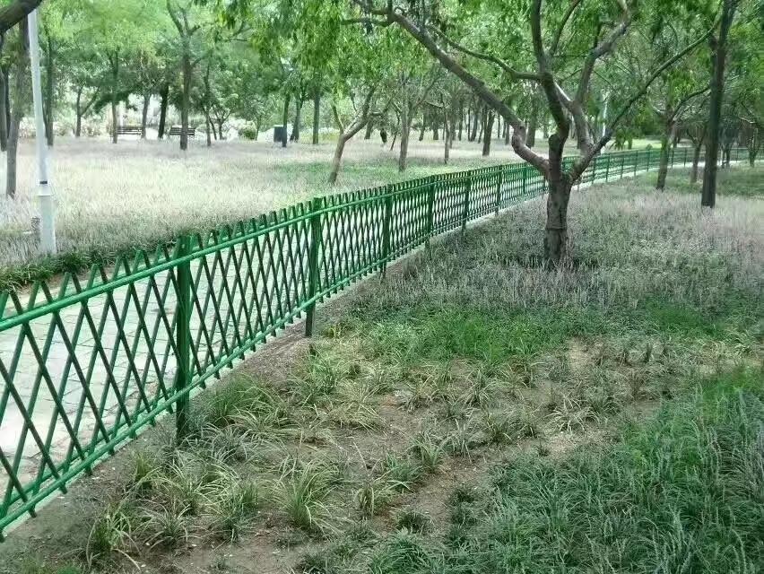 美麗鄉村不鏽鋼仿竹護欄公園景點街道圍欄杆新農村生態園籬笆柵欄  4