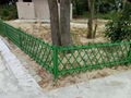 美麗鄉村不鏽鋼仿竹護欄公園景點街道圍欄杆新農村生態園籬笆柵欄  1