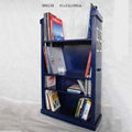 Moderm Boat Shaped Display Shelf CD Rack Bookstand Storage Cabinet 5