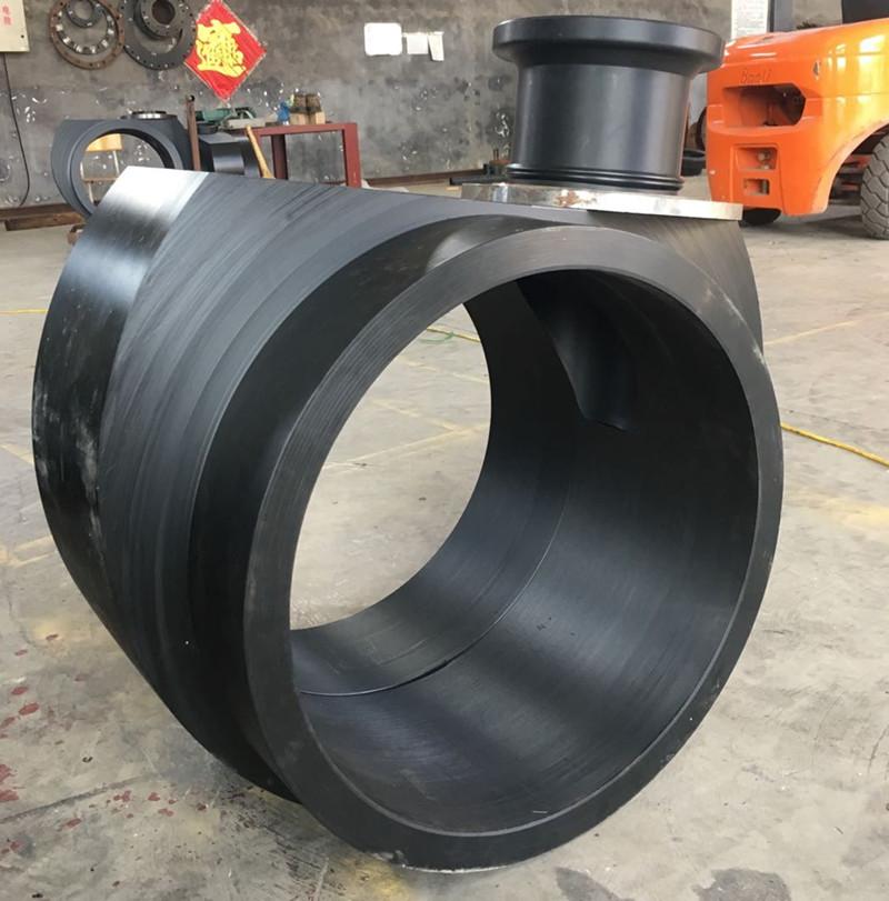 HDPE scour tees for dredging 2