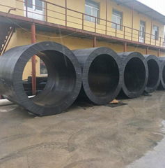 large PE hollow bar  for pipe fitting