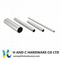 Chrome Steel Wardrobe Round Tube