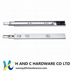 Ball Bearing Full Extension Side Rail Self Closing Drawer Slide HH4505