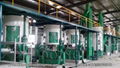 Automatic soybean oil processing machine