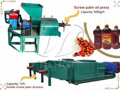 1-10tpd mini palm oil processing machine