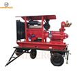 Horizontal Multistage Diesel Engine Booster Clear Water Pump 3