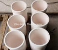 Slip Casting Alumina Ceramic Crucible with High Temperature 2