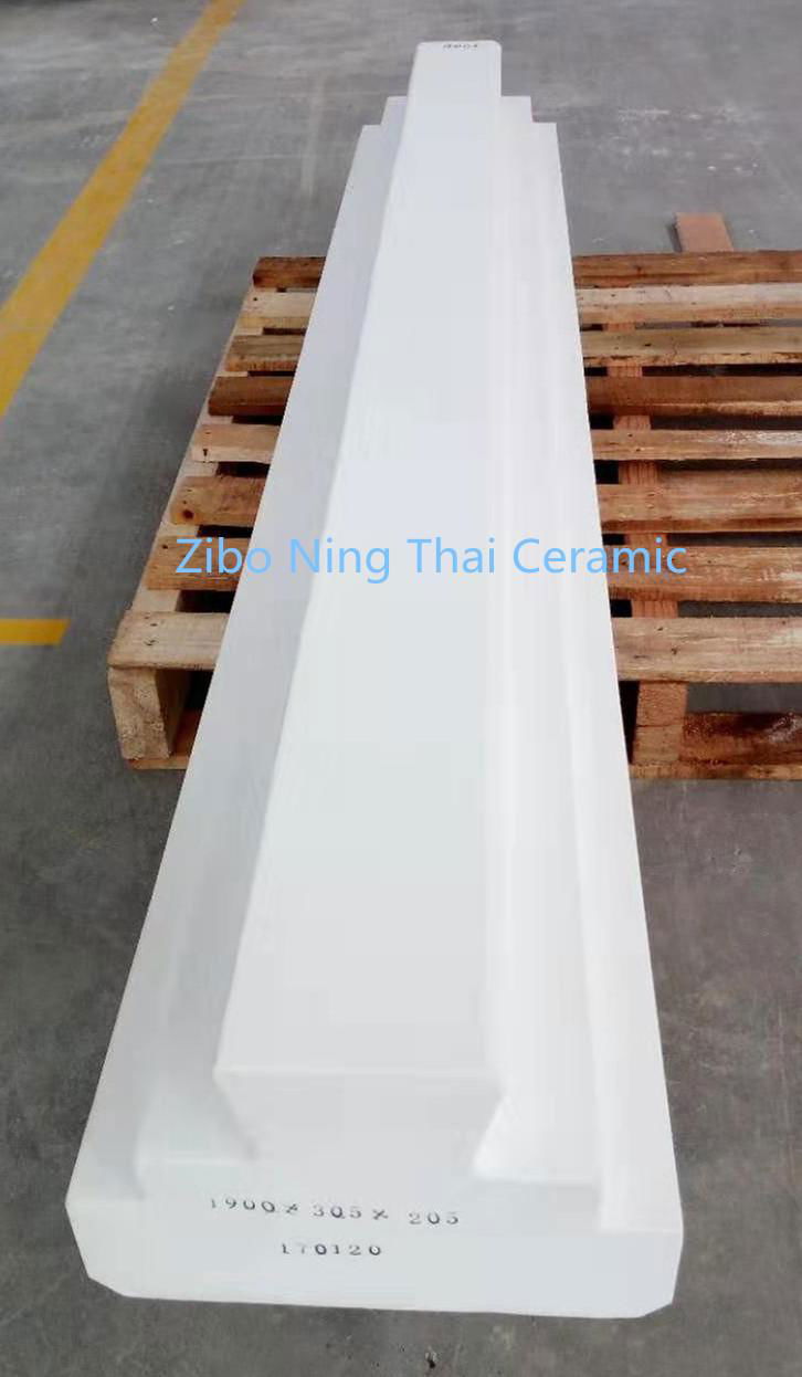 Fused Silica Flat Arches for Float Glass Kiln 2