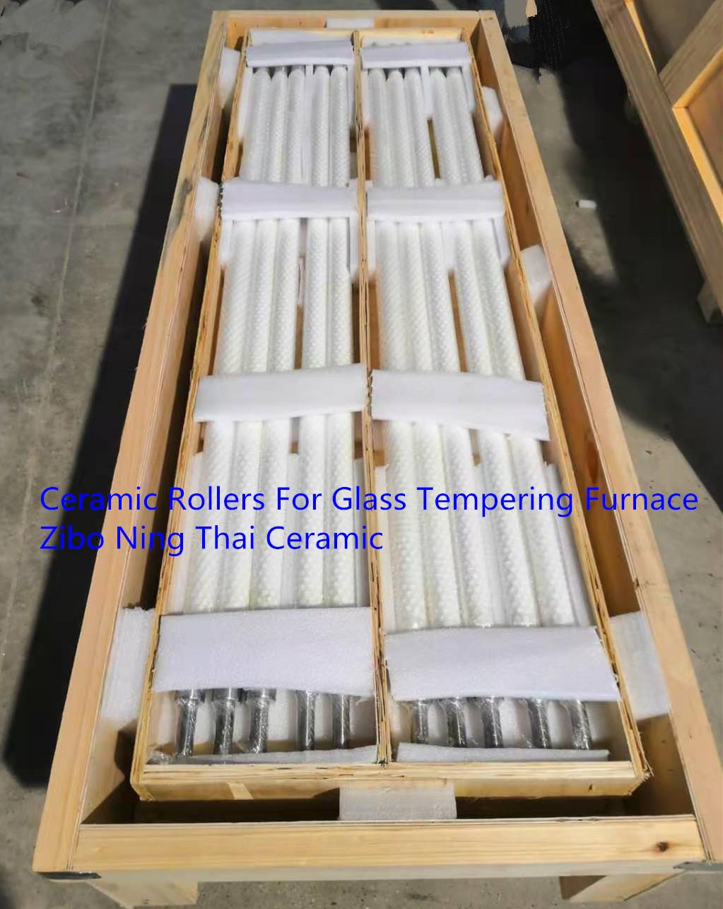 Fused Silica Quartz Ceramic Roller for Glass Tempering Furnace NT
