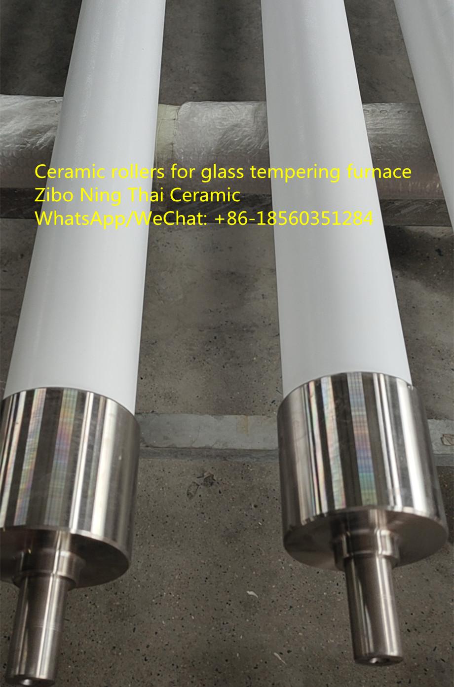 Fused Silica Ceramic Roller Used In Glass Tempering Furnace 3