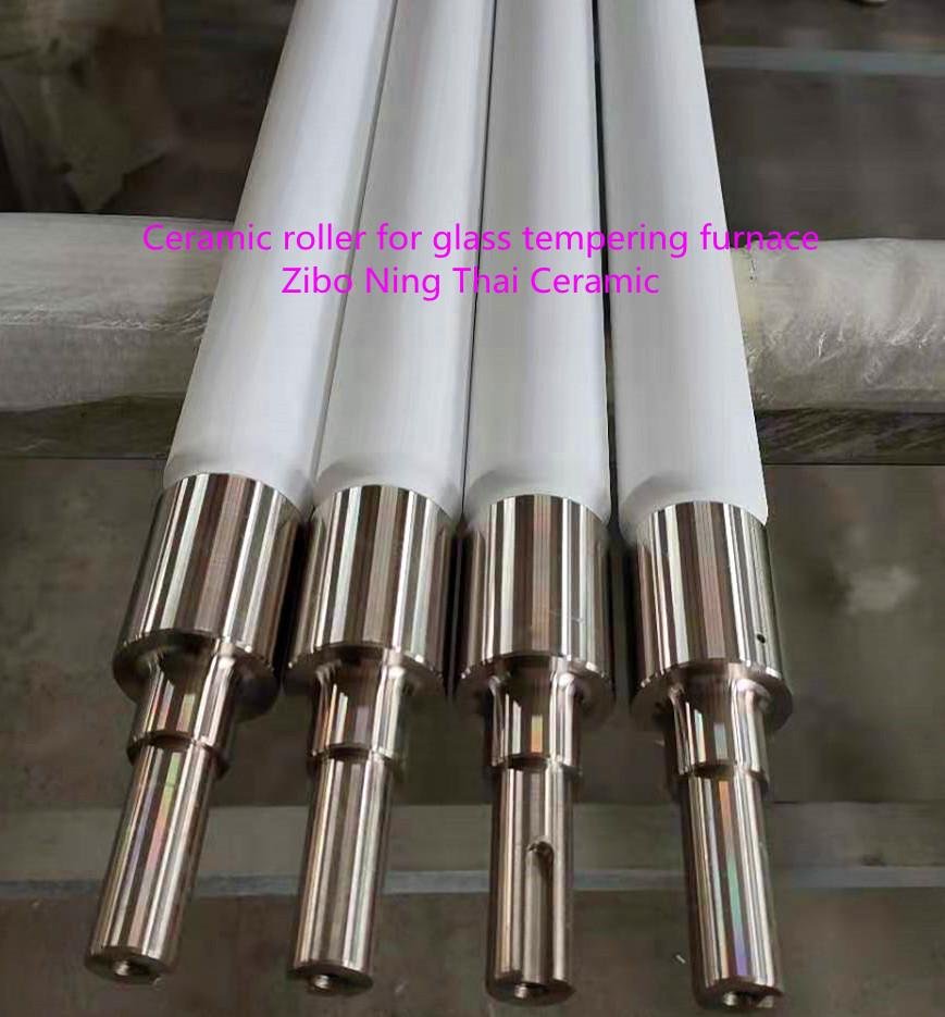 Fused Silica Ceramic Roller Used In Glass Tempering Furnace 5