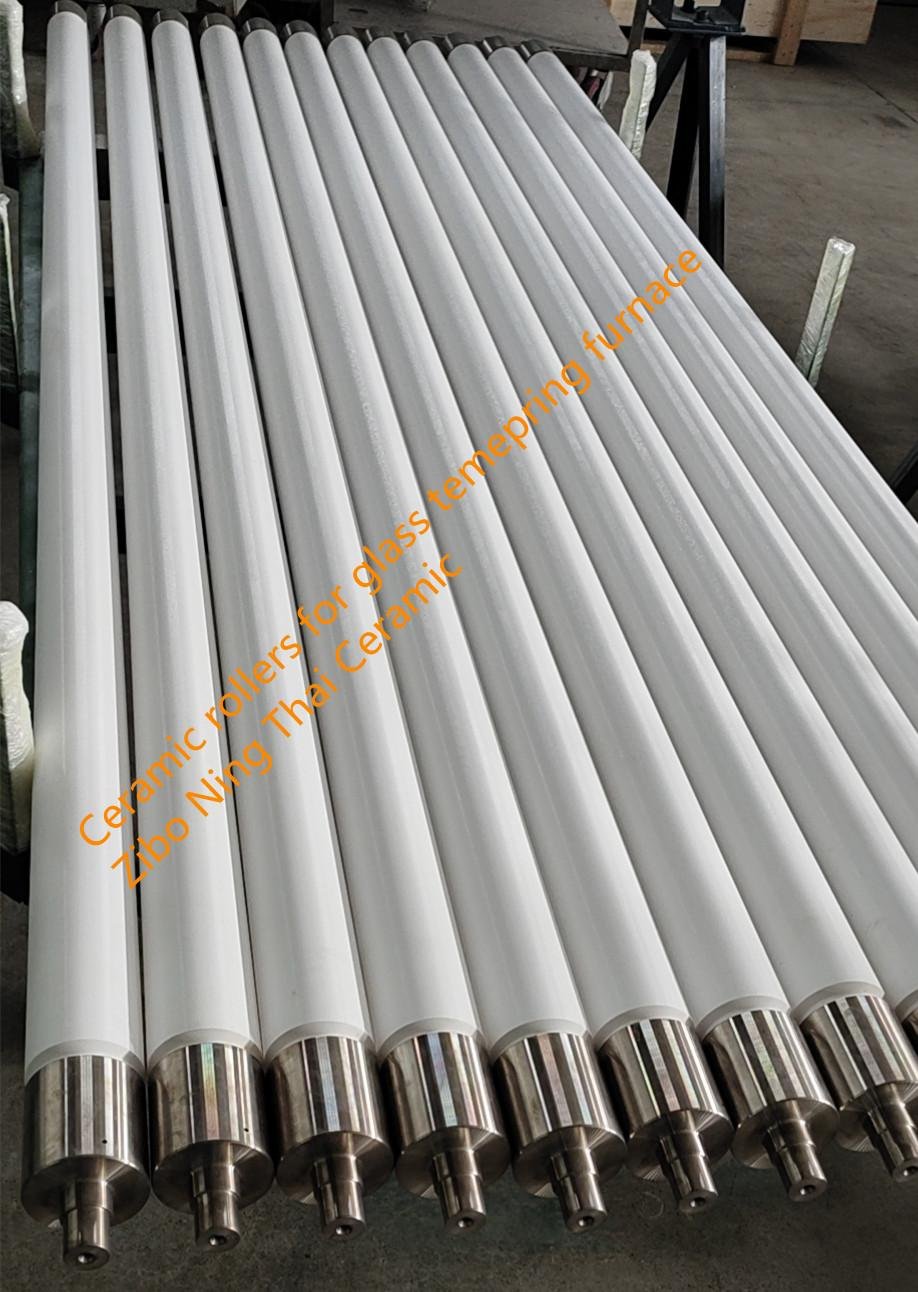 Fused Silica Ceramic Roller Used In Glass Tempering Furnace 4