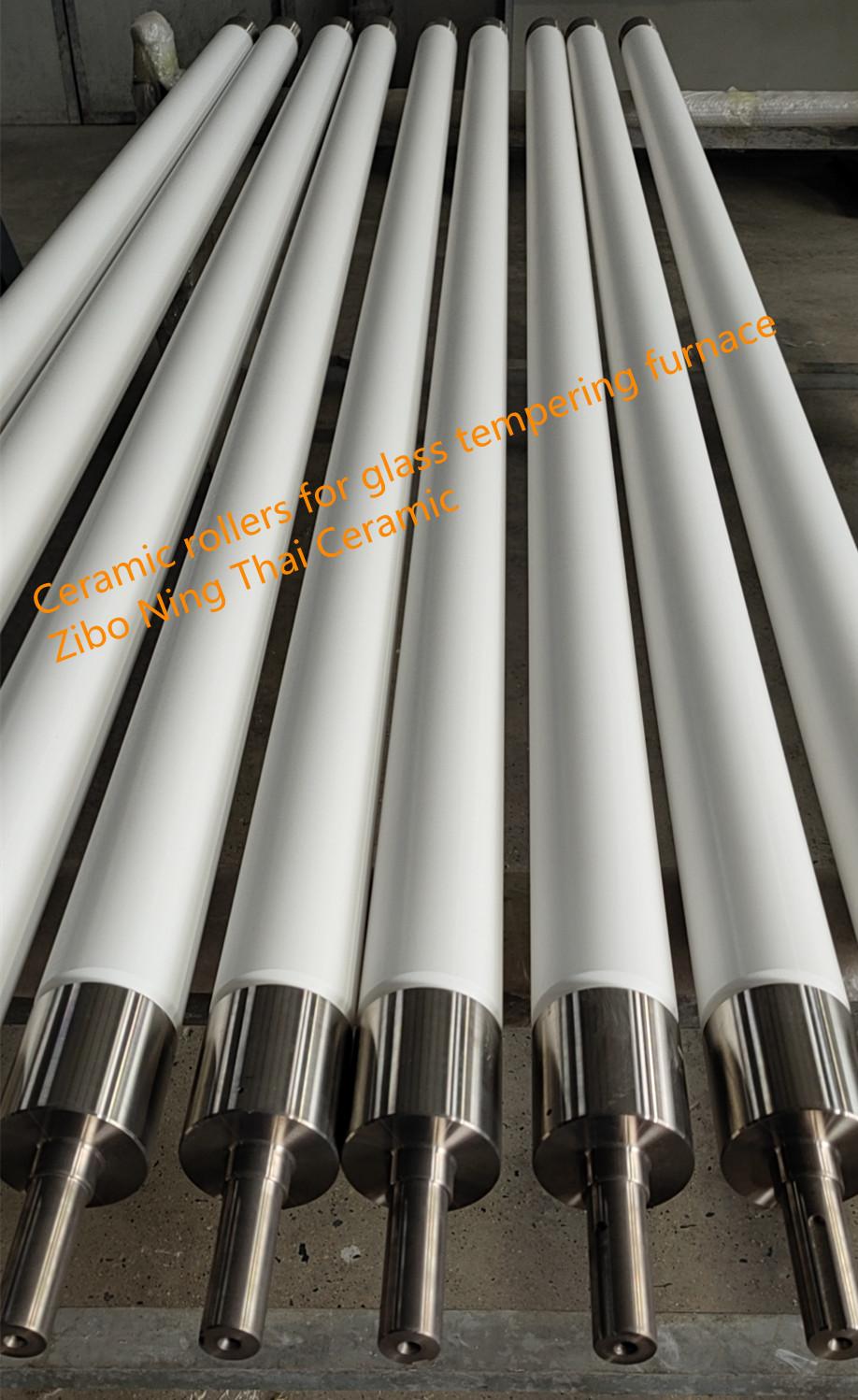 Fused Silica Ceramic Roller Used In Tempered Glass Machine 3