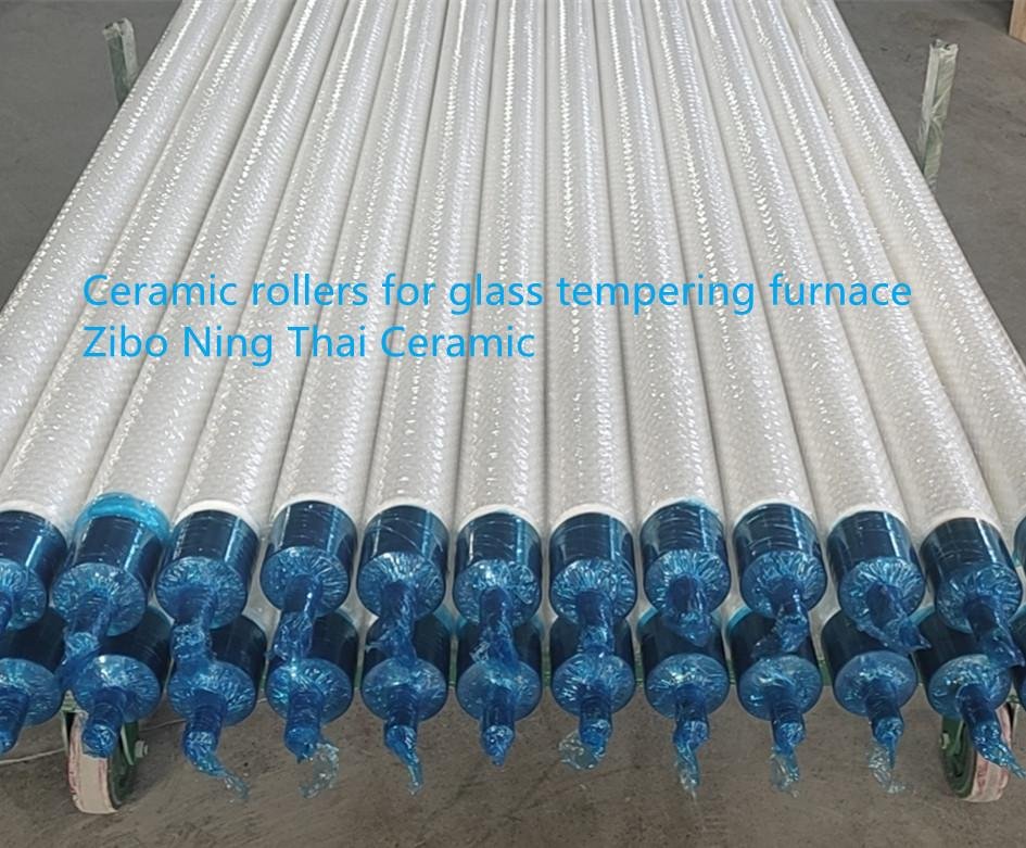 Ceramic Roller Used In Toughened Glass Processing Machine