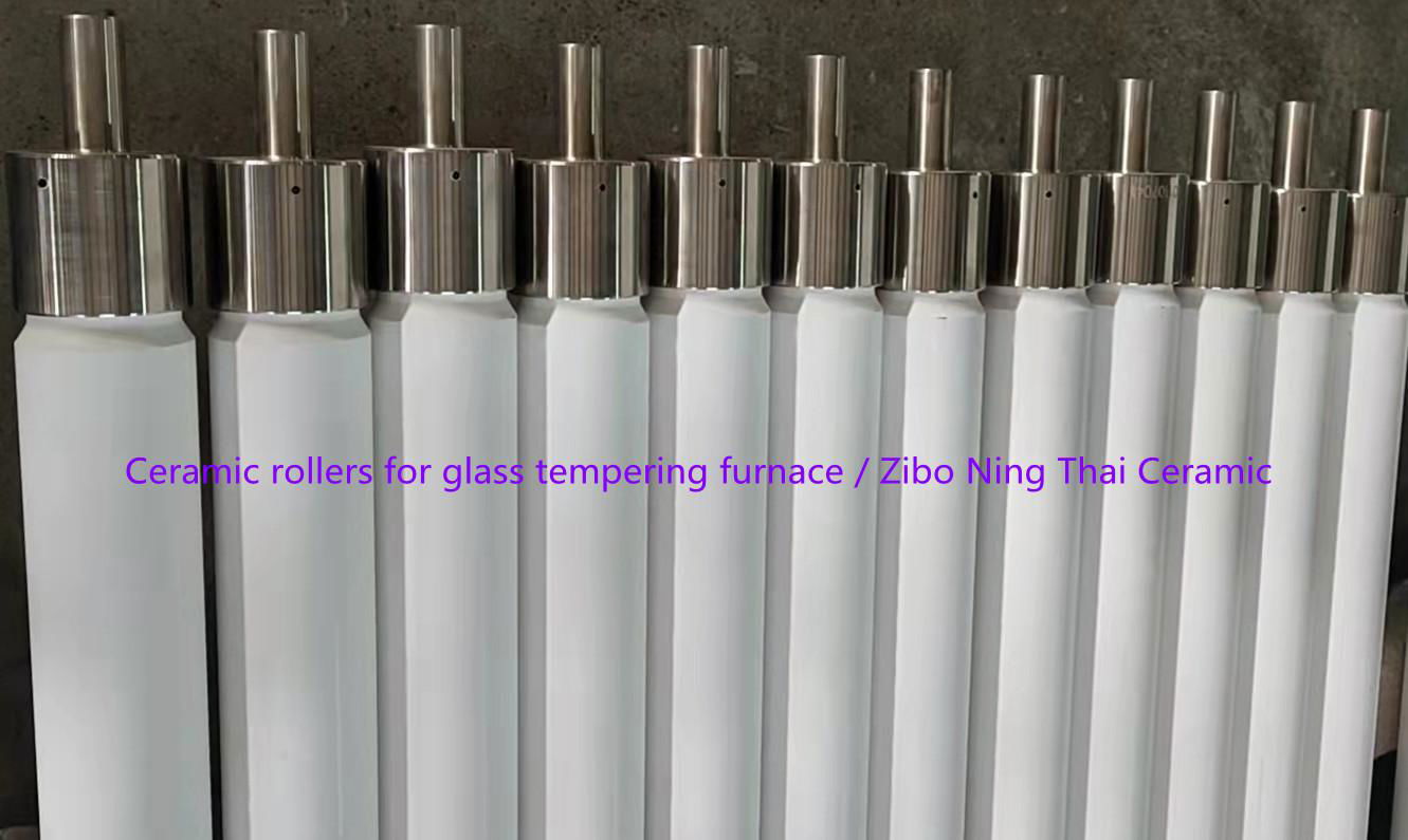 Fused Silica Ceramic Roller Used In Glass Tempering Furnace