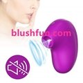 Blushfun Sucking Masager for Women - Medical Silicone Vibrator USB Rechargeable