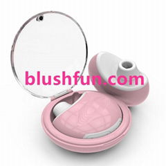 Blushfun masturbation breast nipple vibrator for women nipple sucker