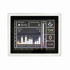 12 inch android touch panel pc with gps