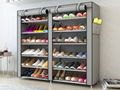 Foldable shoe rack