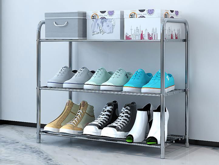 kaidi stainless steel shoe rack 2