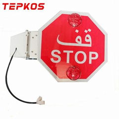 TEPKOS Brand School Bus Stop Board 