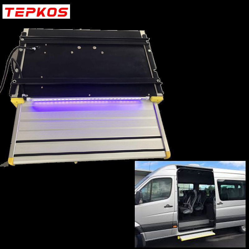 TEPKOS Brand Electric Bus Door Sliding Step