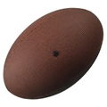 Embossed Classic Brown Rugby Ball 1