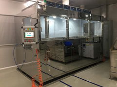 Automatic multi-tank ultrasonic precision cleaning equipment 