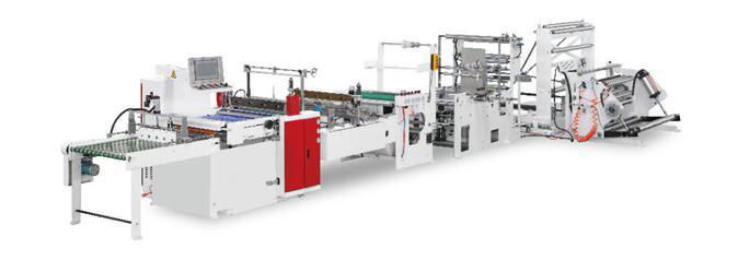 Supply of heat-sealing and hot-cutting bag making machine