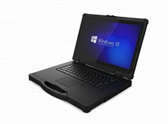 14 inch IP65 R   ed Notebook With Fingerprint And Barcode Scanner