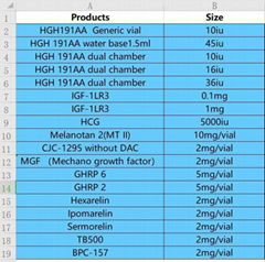 sarm, peptide, HGH, raw powder