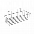 Supplier European style metal bathroom basket shower caddy sponge holder  1