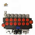 6P40 6-reel Hydraulic Directional Control Valve with Joysticks 2