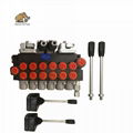 6P40 6-reel Hydraulic Directional Control Valve with Joysticks 3