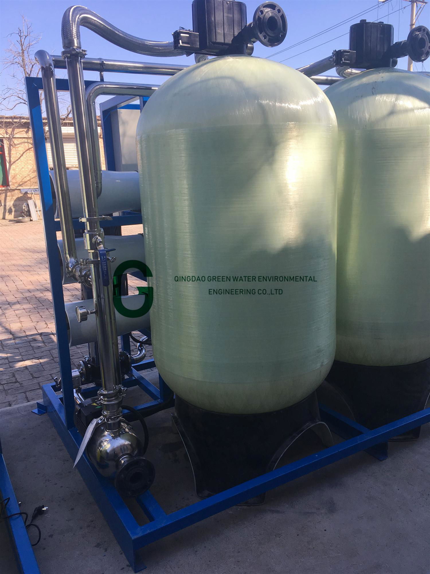 5tph Boiler Feeding Water Treatment Equipment with RO System 4