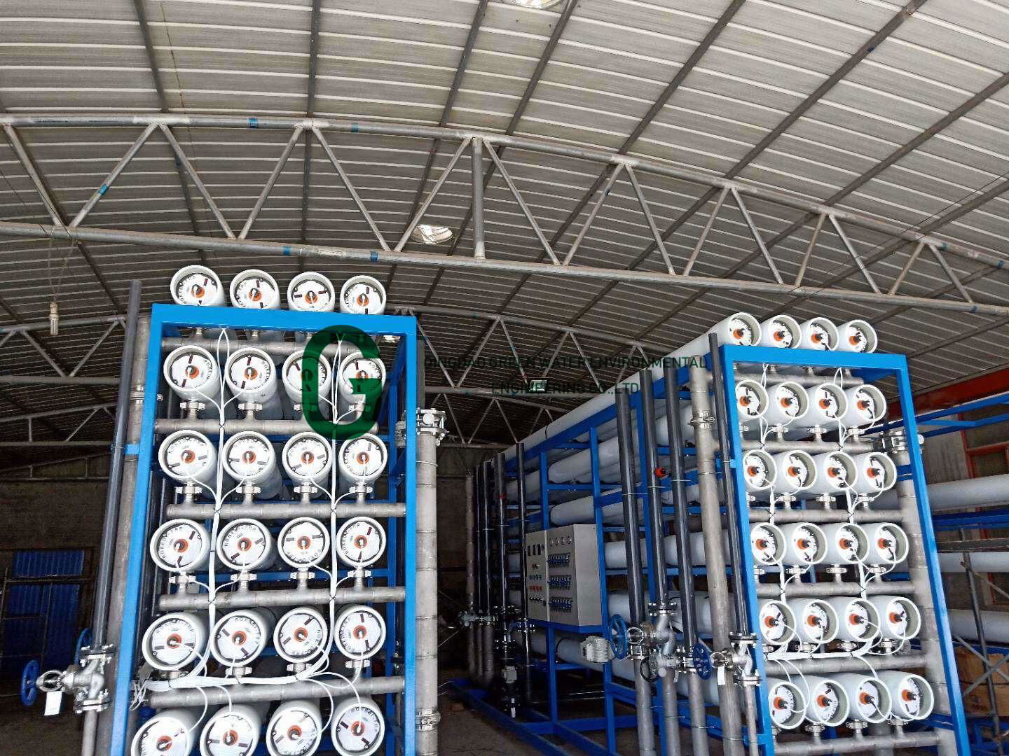 Large System for RO Water Treatment Equipment for Desalination Plant