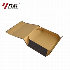 Custom Cardboard Magnetic Foldable Box with Hot stamping Logo