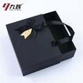Customized Black Drawer Gift Box with Handle