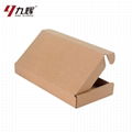 Custom Printed Brown Kraft Corrugated Shipping Packaging Box
