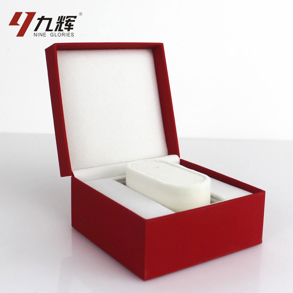 Custom Logo Hot Stamping Watch Packaging Paper Box 5