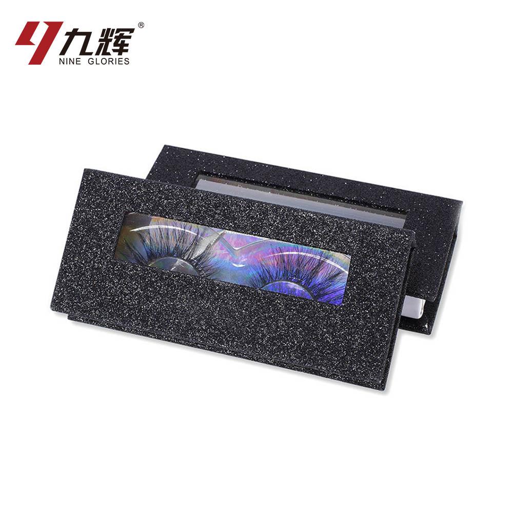 Custom Logo Printing Black Lash Magnetic Boxes 3