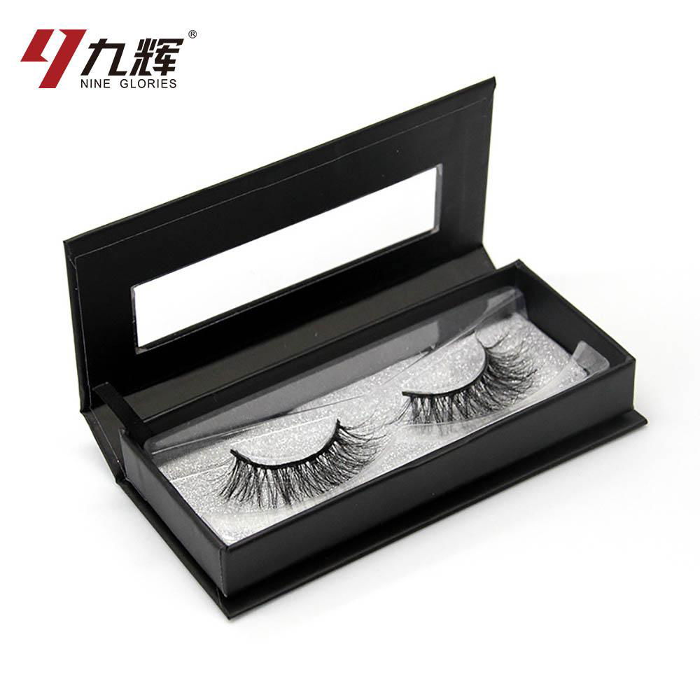 Custom Logo Printing Black Lash Magnetic Boxes 2