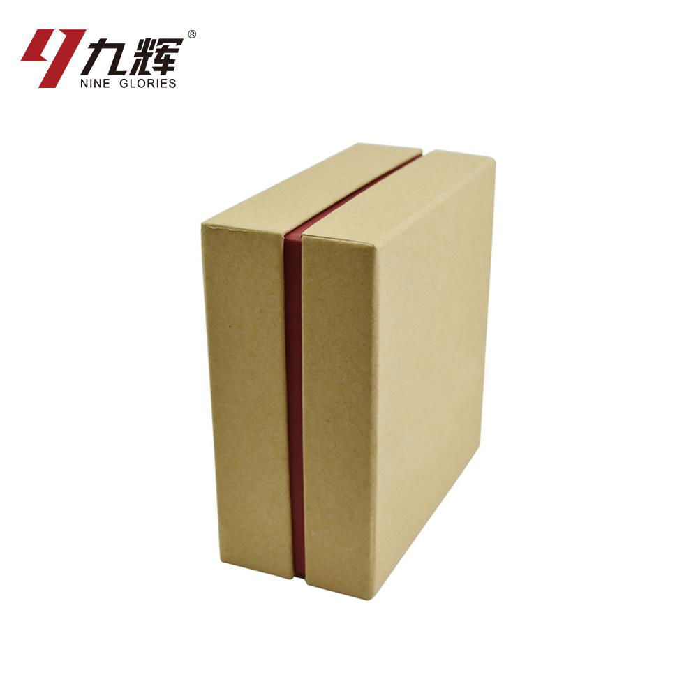 Wholesale Square Kraft Paper Gift Box With Lids 3