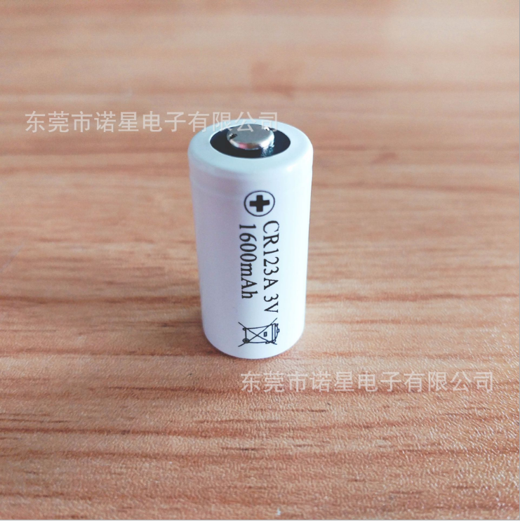 无线烟感CR123激光瞄准仪电池 1600mah